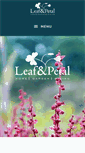 Mobile Screenshot of leafnpetal.com